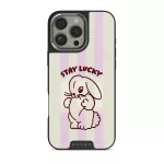 Stay Lucky - iPhone 16 Pro Max Case, Elite Dark (MagSafe) / Silver