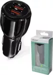 Automobilinis įkroviklis &bdquo;VAKOSS TP-3273UK&ldquo; su 2 USB prievadais, 5,2 A, 12&ndash;24 V nuolatinė srovė