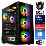 INTOP Ultra 5 250KF Plus 16GB DDR5 1TB SSD M.2 NVME RX9060XT 16GB WiFi WIN11