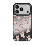 Maneki Neko - iPhone 17 Pro Case, Elite Mirror Dark (MagSafe) / Gunmetal