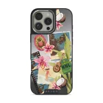 Honolulu - iPhone 16 Pro Max Case, Elite Mirror Dark (MagSafe) / Silver