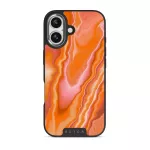 Retro Glow - iPhone 17 Case, Elite Dark (MagSafe) / Silver