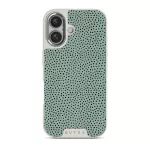 Mint Gelato - Dots iPhone 16 Case, Elite Light (MagSafe) / Silver