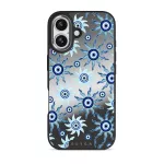 Blue Gaze - iPhone 17 Case, Elite Mirror Dark (MagSafe) / Silver