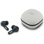 BMW Leather Metal Logo ENC TWS Headphones