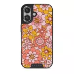 Garden Brunch - Floral iPhone 16 Case, Elite Dark (MagSafe) / Gunmetal