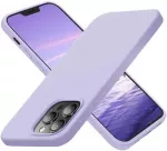 &bdquo;Mink&scaron;tas silikoninis &bdquo;iPhone 15 Pro&ldquo; dėklas&ldquo; Levandų spalvos