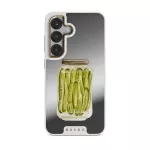 Pickled - Samsung Galaxy S25 Case, Elite Mirror Light (Magnetic) / Gold