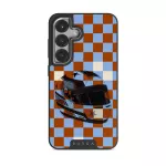 Pit Stop - Samsung Galaxy S25 Plus Case, Elite Dark (Magnetic) / Silver