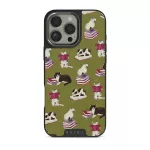 Curious Cat - iPhone 16 Pro Case, Elite Dark (MagSafe) / Gunmetal