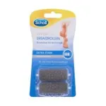 Scholl Velvet Smooth Diamond Replacement Roller-Heads ( Extra Rough, 2 pcs ) Spare Heads