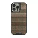 Favorite Coat - Plaid iPhone 16 Pro Max Case, Elite Dark (MagSafe) / Silver
