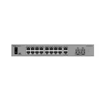 POE komutatorius RG-ES220GS-P-V2 su 16 prievadais + 2 UPLINK + 2 SFP, gamintojas REYEE