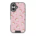 Maneki Neko - iPhone 17 Case, Elite Dark (MagSafe) / Silver