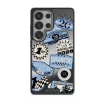 Finish Line - Samsung Galaxy S25 Ultra Case, Elite Mirror Dark (Magnetic) / Silver