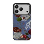 Afternoon Tea - iPhone 17 Pro Case, Elite Dark (MagSafe) / Silver