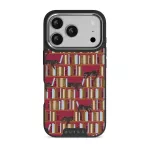 Ex Libris - iPhone 17 Pro Case, Elite Dark (MagSafe) / Silver
