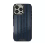Fine Line - iPhone 16 Pro Max Case, Elite Mirror Dark (MagSafe) / Silver