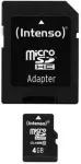 &bdquo;Intenso&ldquo; 4 GB &bdquo;MicroSDHC&ldquo; kortelė, 10 klasės (3413450)