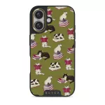 Curious Cat - iPhone 16 Case, Elite Dark (MagSafe) / Gold