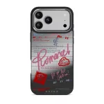 Library Card - iPhone 17 Pro Max Case, Elite Mirror Dark (MagSafe) / Silver