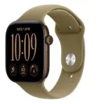 Watch Series 12 GPS+Cellular 42mm Dark Bronze Aluminium Case with Olive Sport Band - M/L
