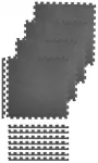 Grindų danga treniruokliams Spokey 61x61x1.2cm 4vnt