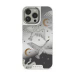 Star Crossed - iPhone 16 Pro Max Case, Elite Mirror Light (MagSafe) / Silver
