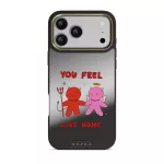 Like Home - iPhone 17 Pro Max Case, Elite Mirror Dark (MagSafe) / Gold
