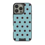 Aqua Mocha - iPhone 16 Pro Case, Elite Dark (MagSafe) / Silver