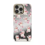 Maneki Neko - iPhone 16 Pro Max Case, Elite Mirror Light (MagSafe) / Gold