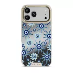 Blue Gaze - iPhone 17 Pro Max Case, Elite Mirror Light (MagSafe) / Gold