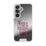 Read Me - Samsung Galaxy S25 Case, Elite Mirror Light (Magnetic) / Silver