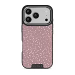 Hot Cocoa - Spotted iPhone 17 Pro Case, Elite Dark (MagSafe) / Silver
