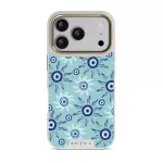 Blue Gaze - iPhone 17 Pro Case, Elite Light (MagSafe) / Gold