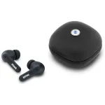 BMW Leather Metal Logo ENC TWS Headphones
