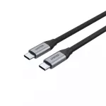 UNITEK C14082ABK USB kabelis 1 m USB 3.2 Gen 2 (3.1 Gen 2) USB C Juoda