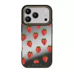 Strawberry Girl - iPhone 17 Pro Case, Elite Mirror Light (MagSafe) / Gold
