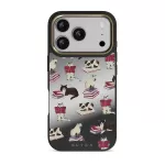 Curious Cat - iPhone 17 Pro Case, Elite Mirror Dark (MagSafe) / Gold