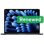 Apple Renewed | Grade C | MacBook Air (13-inch, M3, 2024)&lrm; A3113 | 13.3 | M3 8-core CPU | 8GB | 8-core GPU | 256 GB | Space Gray | US Backli