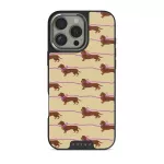 Always Late - iPhone 16 Pro Case, Elite Dark (MagSafe) / Silver