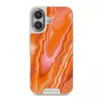 Retro Glow - iPhone 16 Case, Elite Light (MagSafe) / Silver