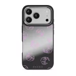 Girl Dinner - iPhone 17 Pro Case, Elite Mirror Dark (MagSafe) / Silver