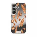 No Crumbs - Samsung Galaxy S25 Case, Elite Mirror Light (Magnetic) / Gold