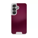 Dark Cherry - Samsung Galaxy S25 Plus Case, Elite Light (Magnetic) / Silver