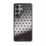 Red Velvet - Samsung Galaxy S25 Ultra Case, Elite Mirror Dark (Magnetic) / Gunmetal