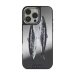 Sardinhas - iPhone 16 Pro Max Case, Elite Mirror Dark (MagSafe) / Silver