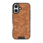 Earth Shell - iPhone 17 Case, Elite Dark (MagSafe) / Silver