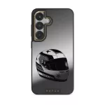 Pit Stop - Samsung Galaxy S25 Case, Elite Mirror Dark (Magnetic) / Gold