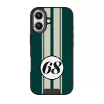 Classic Racing - iPhone 17 Case, Elite Dark (MagSafe) / Gunmetal